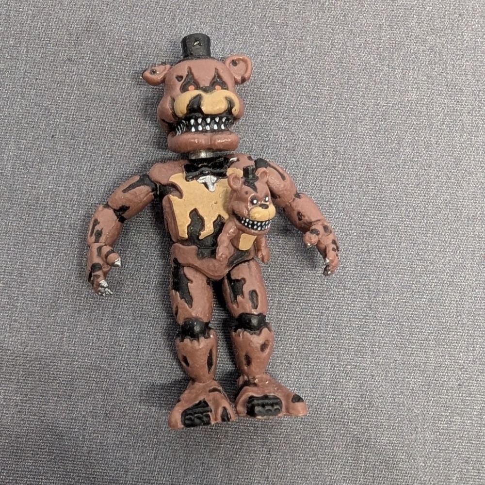 Funko Nightmare Freddy FNAF 2.5 Inch Action Figure Toy Collectible - Picture 1 of 2